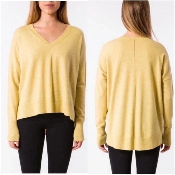 KERISMA WAGNER Wool Blend Mustard SWEATER - Picture 1 of 8